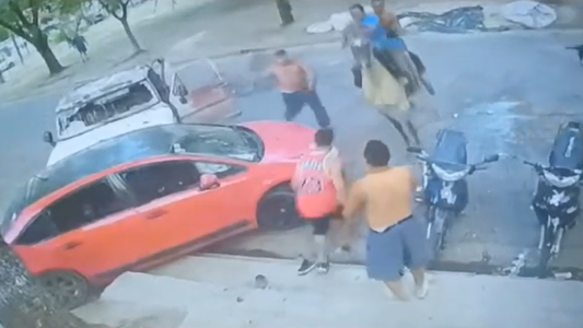 Trenque Lauquen: una brutal pelea callejera involucró a un caballo, perros, rebenque y botellazos