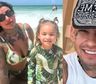 L-Gante expuso un chat con Tamara Báez y su hija Jamaica con un particular mensaje