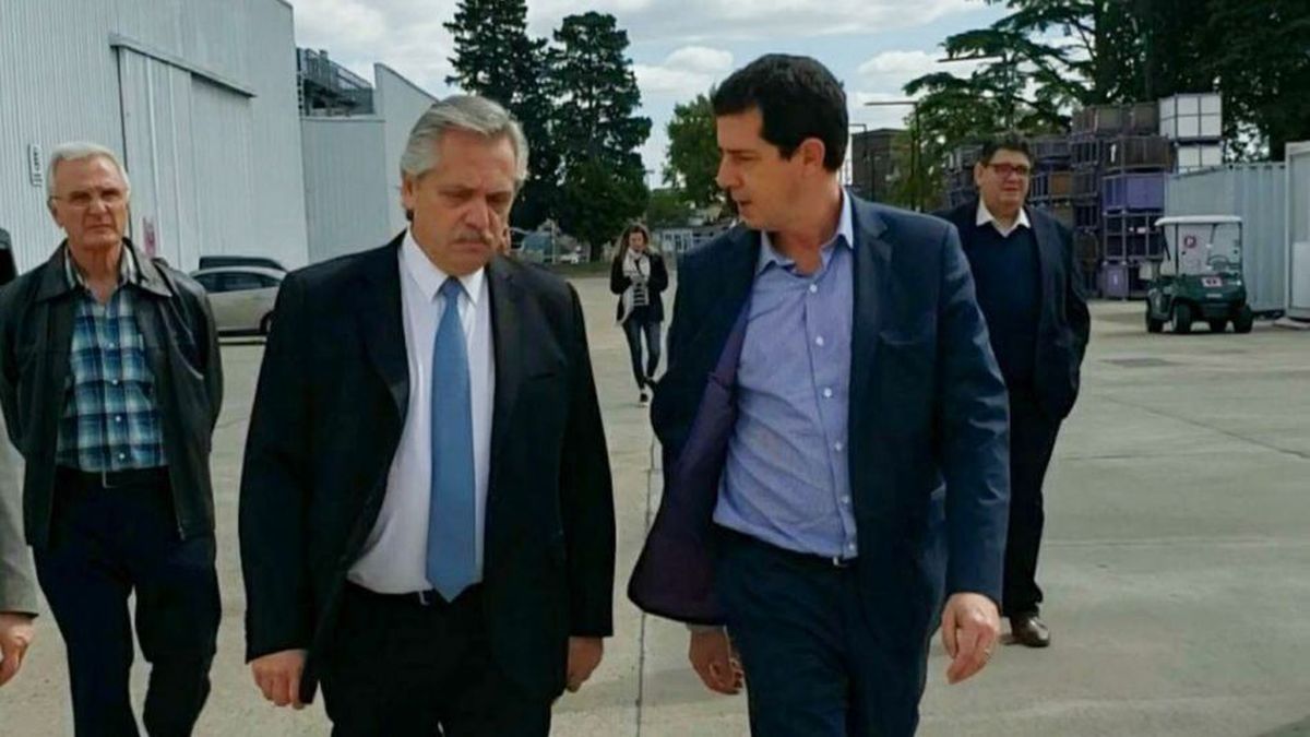 Alberto Fernández y Wado de Pedro serían los precandidatos del Frente de Todos (Foto: archivo).