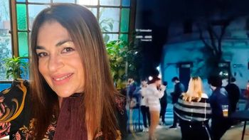 Claribel Medina, furiosa con las personas reunidas en bares de Palermo, les hizo un escrache