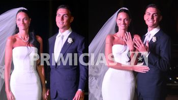 Se casaron Oriana Sabatini y Paulo Dybala: las imágenes de la boda del año