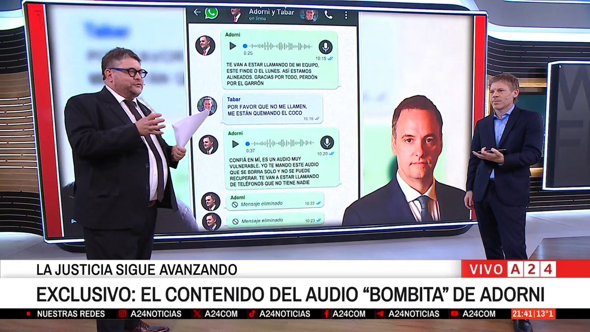 La Justicia abrirá el próximo miércoles el celular de Tabar