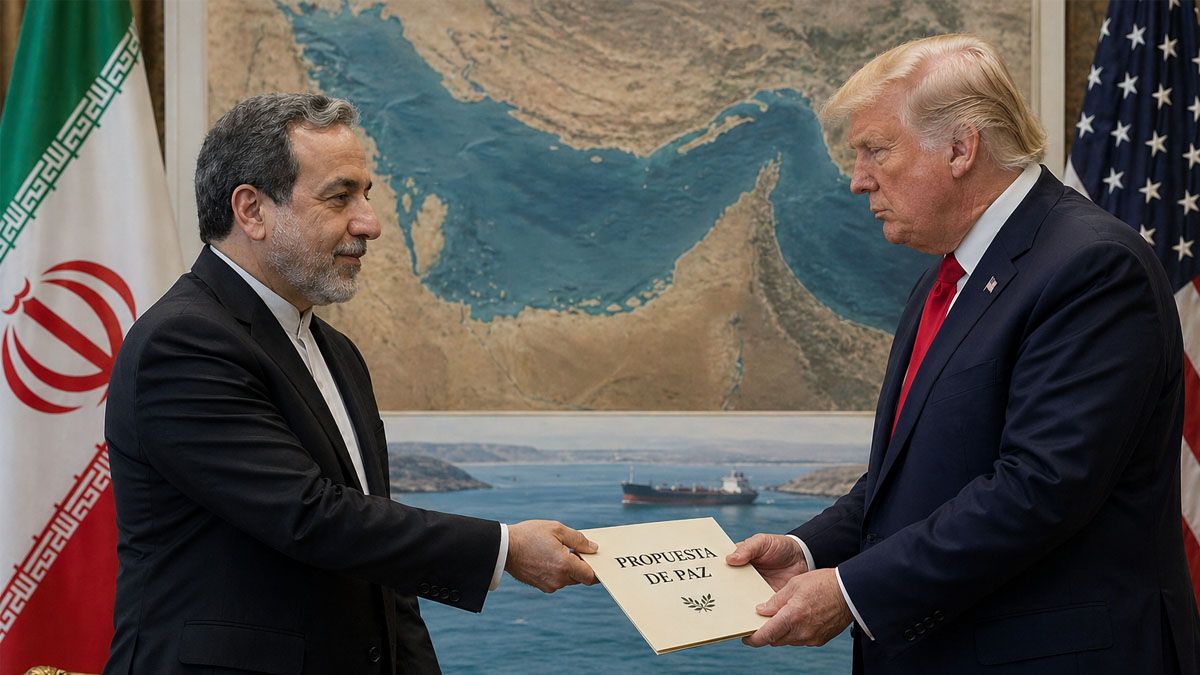 Irán acercó a EE.UU. una propuesta de paz de 3 puntos. (Foto: A24.com)