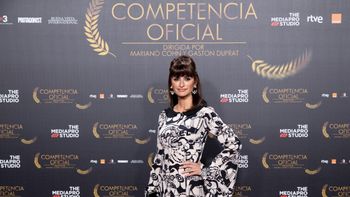 Penélope Cruz despertó suspiros varios en la alfombra roja de la avant premiere de Competencia Oficial en Madrid.&nbsp;