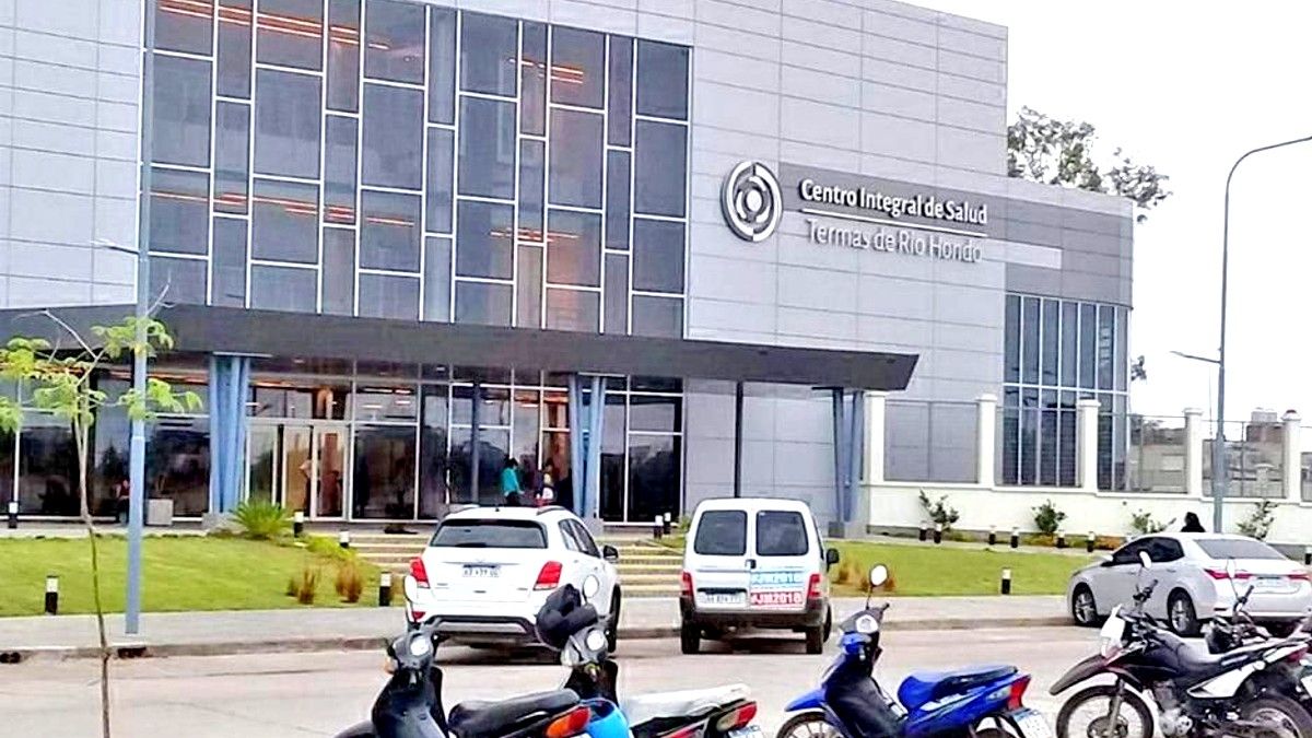Peligroso reto viral. El centro de salud donde fue asistida la menor. Foto: elliberal.com.ar