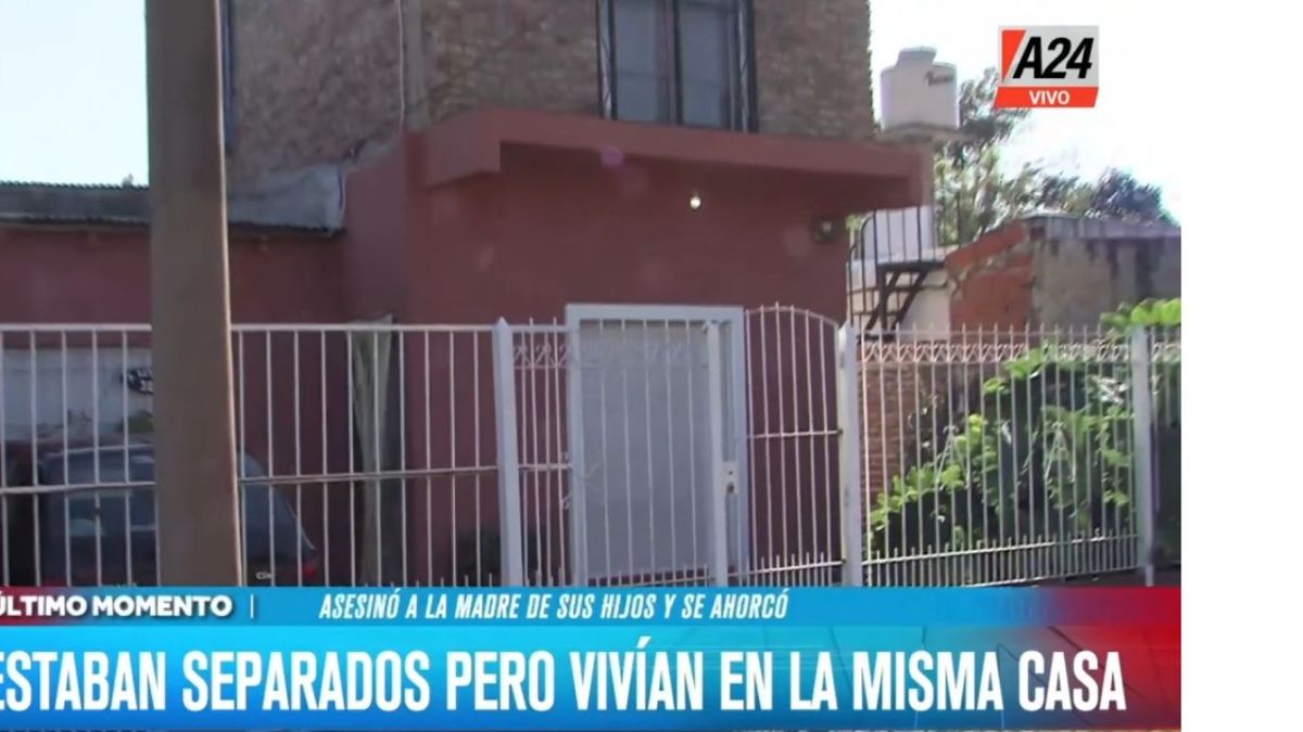 Tragedia familiar y femicidio en Morón: su hija la encontró degollada en su cama. (Foto: captura de video)