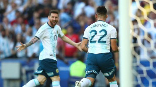 El taco de Lautaro Martínez que puso a la Argentina 1-0 sobre Venezuela