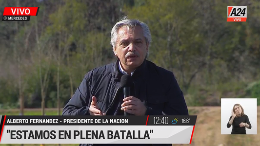 Alberto Fernández confirmó que analiza tomar medidas para evitar que ingrese al país la nueva cepa Delta