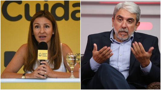 Soledad Acuña dijo que muchos alumnos que abandonaron la escuela están perdidos en el pasillo de una villa y Aníbal Fernández dio su opinión