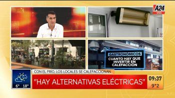 Cómo se puede calefaccionar el exterior de bares y restós