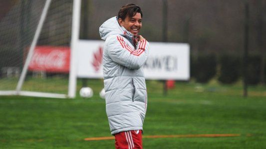 Gallardo confirmó los 11 para jugar contra Racing por la Copa Libertadores