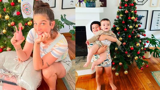 Juana Repetto le dijo la verdad a su hijo de 5 años sobre Papá Noel y estalló la polémica