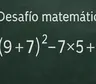 Desafío matemático: muy pocos lo resuelven antes de los 10 segundos