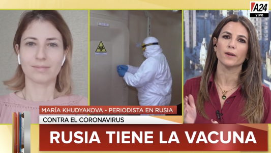 Aseguran que la vacuna rusa comenzará a ser aplicada en octubre y que no es apta para niños