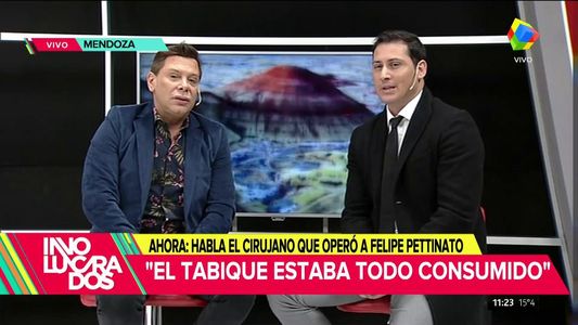 Cómo fue la cirugía para reconstruirle la nariz a Felipe Pettinato