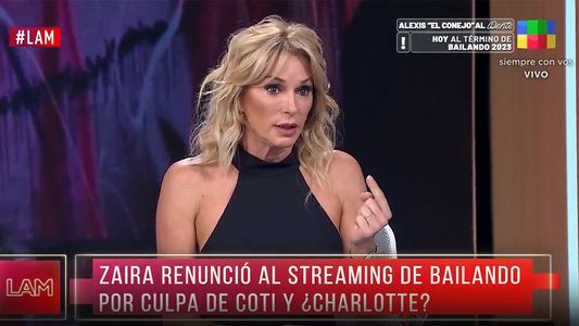 Yanina Latorre reveló la exorbitante cifra en dólares que ganaba Zaira Nara en El streaming del Bailando