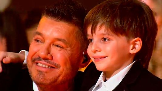 Marcelo Tinelli mostró el video del sueño que le cumplió a su hijo Lorenzo