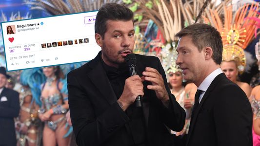 El tuit de Magui Bravi que dejó a todos helados cuando el Chueco Suar estaba al aire con Tinelli