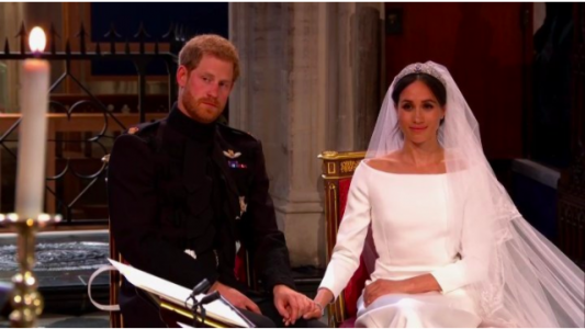 La mejores fotos: Harry y Meghan Markle ya son marido y mujer