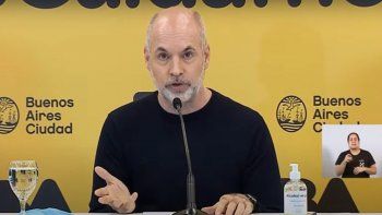 Horacio Rodríguez Larreta anunciará cambios en las restricciones de la Ciudad de Buenos Aires. Horacio Rodríguez Larreta anunciará cambios en las restricciones de la Ciudad de Buenos Aires.