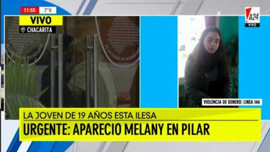 Encontraron sana y salva en Pilar a Melany Aguiar, la estudiante de la UBA desaparecida el viernes