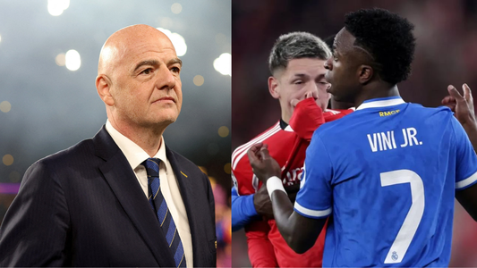 La dura advertencia del presidente de la FIFA tras el escándalo por racismo entre Vinícius y Prestianni