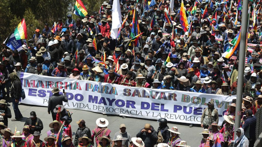 La marcha para salvar Bolivia tensa la situación entre Arce y Morales y denuncian otro intento de golpe de Estado