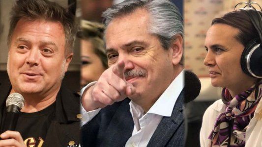 El cruce entre Amalia Granata y Juanchi Baleirón por la fiesta de asunción de Alberto Fernández