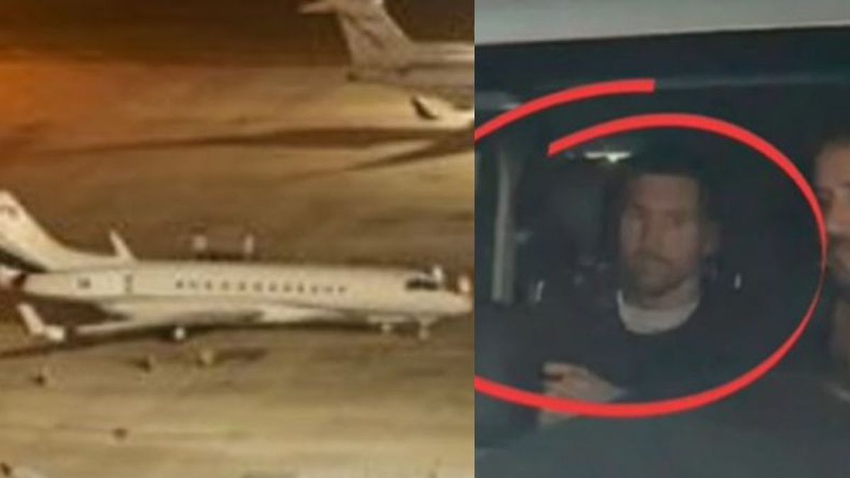 Llegó de Lionel Messi. (Foto: captura A24)