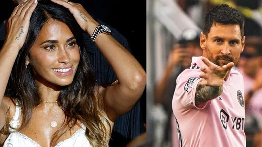 Antonela Roccuzzo reveló el significado del nuevo festejo de gol de Lionel Messi