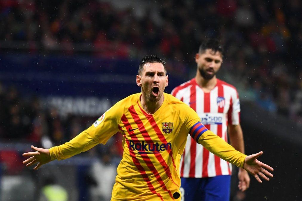 Messi, siempre Messi: Barcelona le ganó 1-0 sobre la hora al Atlético de Simeone con un golazo de Leo