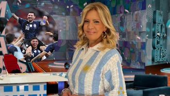 Susana Roccasalvo sorprendió con su cábala hot para alentar a la Selección Argentina&nbsp;