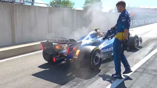 Fuego, choques y caos: el dramático inicio del GP de Austria