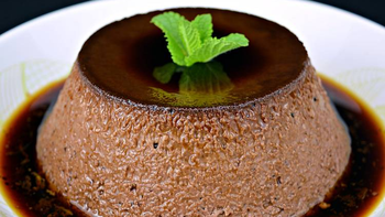FLAN DE CHOCOLATE casero receta: 6 ingredientes y 10 SIMPLES PASOS