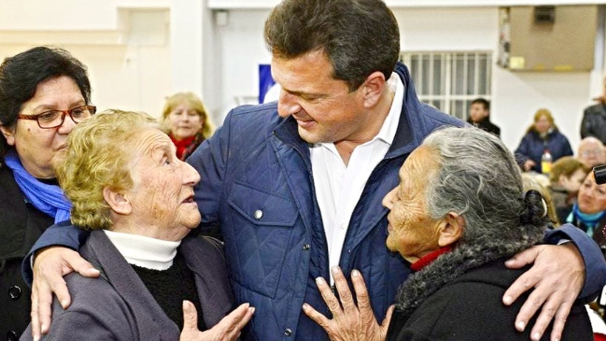 Sergio Massa: Voy a defender a las jubiladas y los jubilados