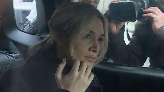 La cara de Camila Homs en la primera audiencia con Rodrigo De Paul lo dice todo