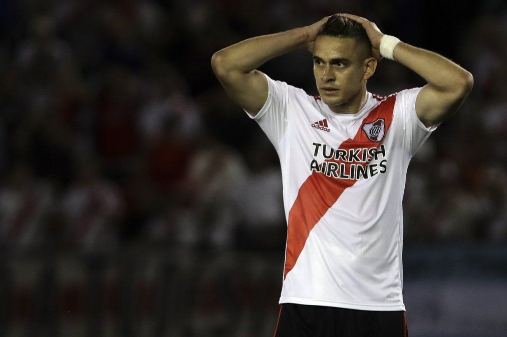 De Gallardo a Borré: No me agachés la cabeza, la p... madre, pensá en el equipo