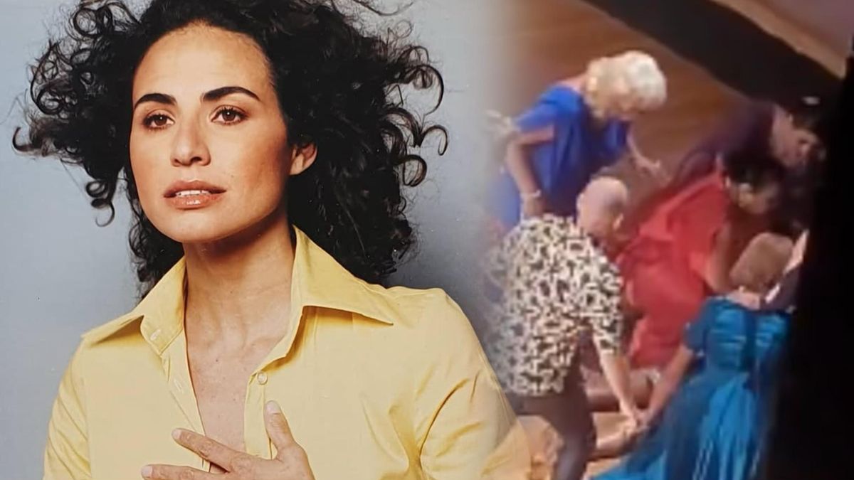 La actriz Natalia Lobo se desplomó en plena función teatral y causó preocupación: el video