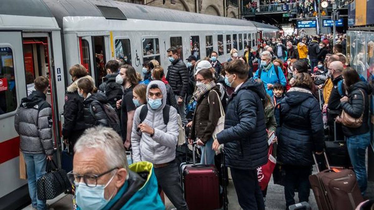 Alemania tuvo en esta cuarta ola de coronavirus el récord de contagios diarios desde el inicio de la pandemia en 2020 (foto: Archivo)