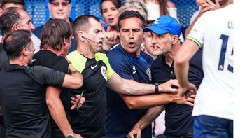 La increíble pelea entre Conte, DT de Tottenham, y Tuchel, DT de Chelsea: casi se van a las manos