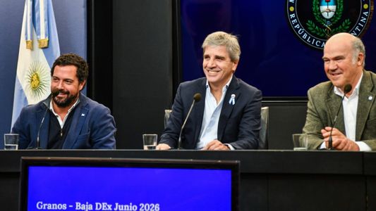 Caputo aseguró que la baja de retenciones será gradual y con un esquema fijo que no dependerá de la recaudación