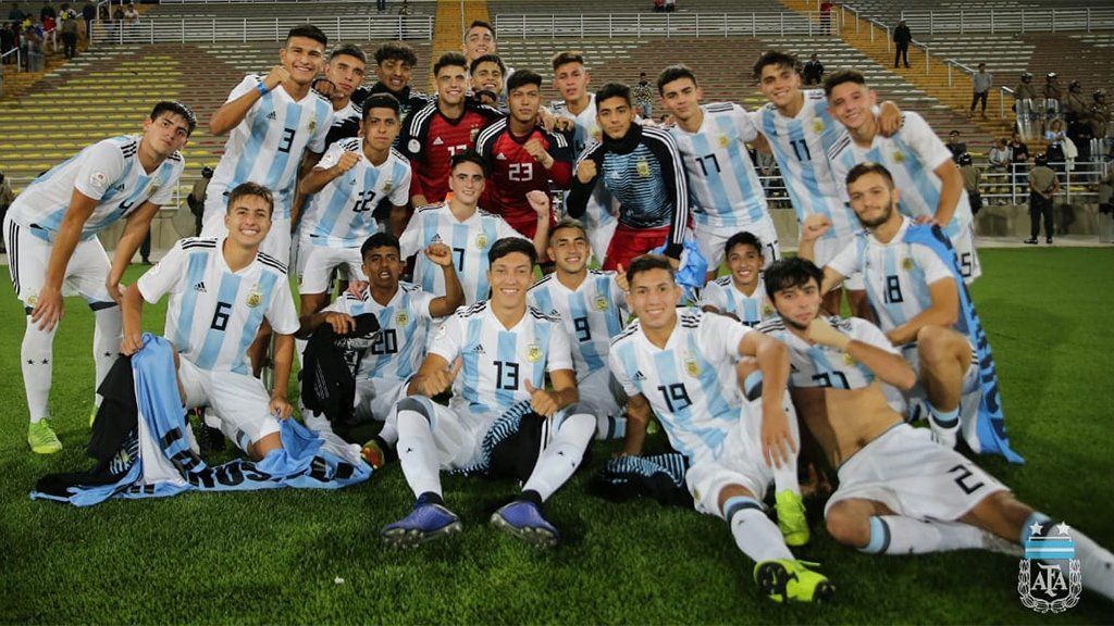 ¡Los pibes campeones! Argentina perdió 4-1 con Ecuador aunque salió campeón del Sudamericano Sub-17