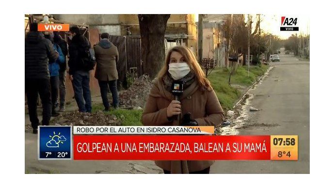 Isidro Casanova: salvaje ataque a una embarazada y balean a la madre