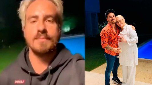 Federico Bal le mandó un video a Carmen Barieri por su cumpleaños y mostró un detalle para dejarla tranquila