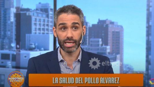 El Pollo Álvarez contó por qué se hisopó dos veces y regresó al programa: Todavía me siento mal