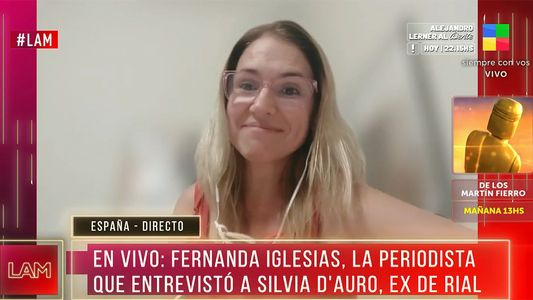 A dos meses de haberse ido a vivir a España, Fernanda Iglesias reveló por qué piensa en volver