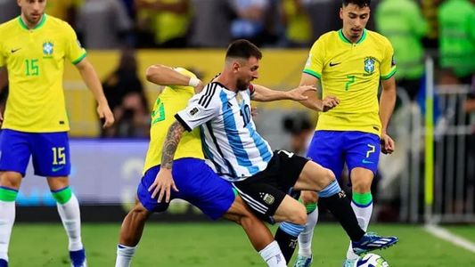 Tras el escándalo, Argentina le ganó 1-0 a Brasil en el Maracaná