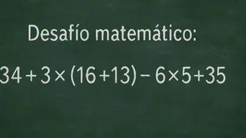 Desafío matemático: muy pocos lo resuelven antes de los 10 segundos