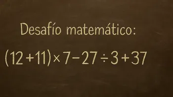 Desafío Matemático: este reto con sumas y restas desafía tu memoria matemática