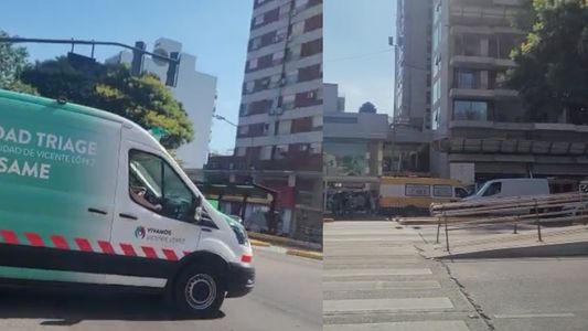 Vicente López | Se desplomó una grúa de un edificio en construcción: un operario murió y otro está grave